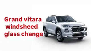 Grand Vitara Windshield Glass Change | Original Fitment 🚘🛠️ #mechanical 
