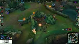 SKT vs Splyce mid lane team fight - Worlds 2019