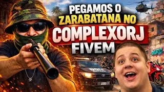 PEGAMOS UM MEMBRO DA COMUNIDADE DO ZARABATANA NO COMPLEXORJ 