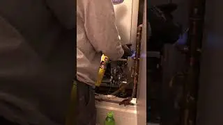 Water source heat pump installation  Million dollar condo