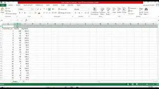 Regression Plot in Excel - Business Analytics CUCHD club - Task 1 2021