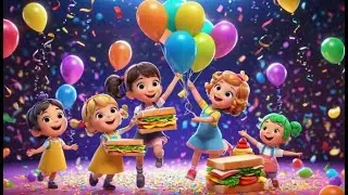 The Silly Sandwich Song | Englisches Kinderlied | Nursery Rhyme for Kids | Baby Song