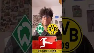 BREMA-BVB LIVE REACTION 🫠🖤💛 #calcio #livereaction #bvb #bundesliga