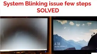 How to Fix Display Screen Blinking and Flickering Problem in PC