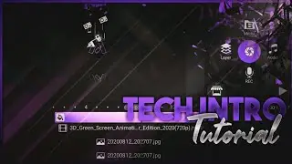 TECHNICAL INTRO EDIT IN MOBILE - HOW TO MAKE TECH CHANNEL INTRO