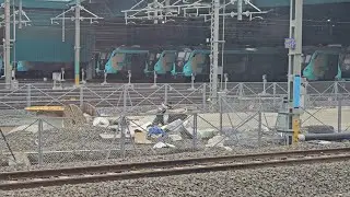 [4K] Mumbai Metro Line 3 Arriving at Aarey Carshed !!