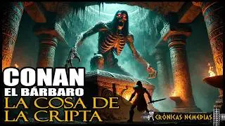 LA COSA DE LA CRIPTA - CONAN EL B&Aacute;RBARO - Voz humana #conan #vozhumana