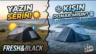 Обзор палатки Quechua Arpenaz 3 Fresh & Black / Можно ли использовать эту палатку зимой?