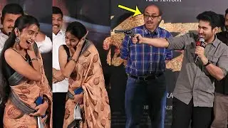 Vijay Antony Making Fun With Trupthi Ravindra At Bhadrakaali Movie Press Meet | Tollywood News