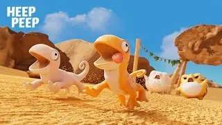 Lizard Race🦎💨| EP.12 | #heeppeep #animation #funny #cartoon #comedy #cute #memes #shorts #reels