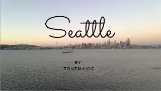 First Flight | DJI Mavic Air 2 | Alki Beach, Seattle, WA