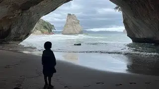 [4K] 2023 New Zealand Walk Cathedral Cove