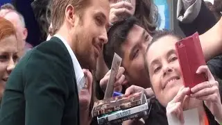 Ryan Gosling and Russell Crowe at The Nice Guys London Premiere