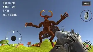 Monster Hunting: City Shooting Gameplay Walkthrough #11[ 4 Demons Kills]
