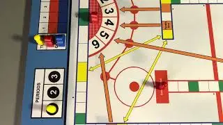 Dice Hockey&trade; game board features
