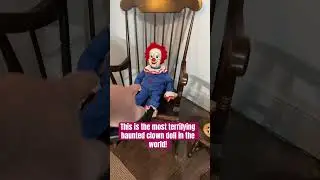 Это самая пугающая кукла-клоун в мире! #scarydolls
