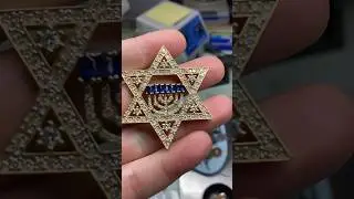 ALBERTO COLLECTION #starofdavid #pendant #diamonds #sapphirejewelry #jewelry #israel #design #shorts