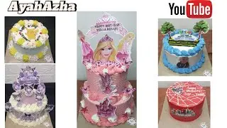 🔴 KUMPULAN TUTORIAL DEKORASI CAKE TERVIRAL 2025‼️#cake#barbie#tayo#pokemon#kuromi#spiderman#youtube