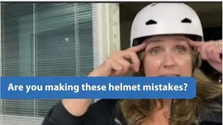 Making sure your bike helmet fits