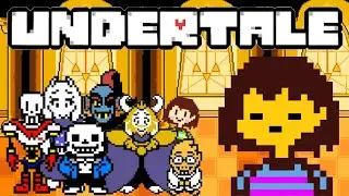 undertale es un juego lleno de determinacion
