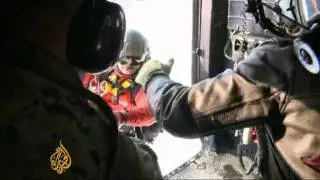 Aid cut off by snow in Bosnia