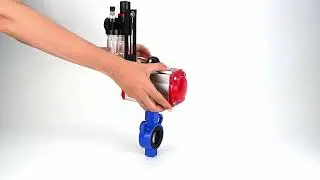 Spring Return Butterfly Valve &ndash; Elephant AL-316L 🌀 Fail-Safe Control