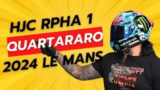 Распаковка HJC RPHA 1 Quartararo 2024 Le Mans Special