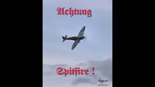 Achtung Spitfire! MH415 Low Pass Into the Sunset | Merlin 66 Power 🌅🔥