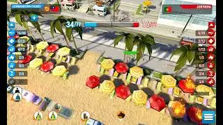 Emergency HQ, Hero Level 156, 1 vs 1 Mission, Stranded container ship