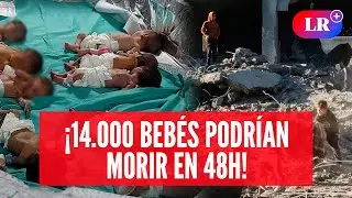 ¡URGENTE! Miles de niños al borde de la muerte en Gaza #NewsLR