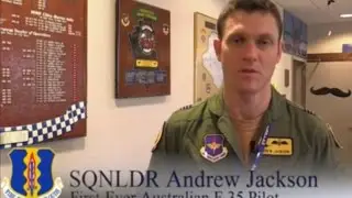 F-35A 1st RAAF Pilot Flight Sense Humor 17 Mar 2015
