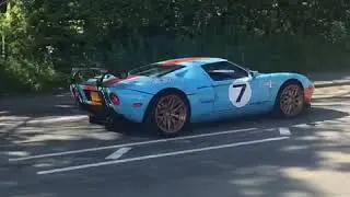 Straight pipe 900HP ford GT.