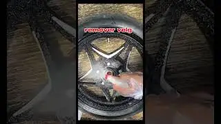 cara mudah remover cat velg cnc #bengkelpemula #fyp  #mekanikbengkel #bengkelracing #velg #tutorial