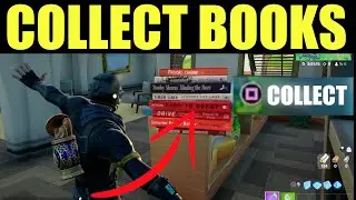 Fortnite COLLECT BOOKS Locations! Collect Books From Holly Hedges and Sweaty Sands =