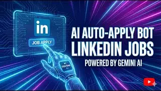 Run your own AI powered BOT to apply for jobs (setup and demo)