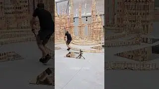 Essa Torre de Domin&oacute; Deixou TODOS Sem Rea&ccedil;&atilde;o 😳