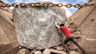 🔥“HEAVY BOULDERS CRUSHING Moments Caught on Camera! (MOST INTENSE DRAMA EVER!)”