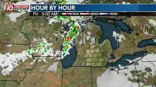 Mid-Michigan weather forecast: Risk of heavy rain, flooding