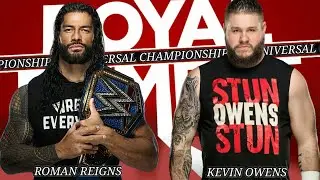ROYAL RUMBLE 2021 CONFIRMED MATCH CARD PREDICTIONS V2