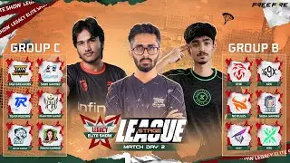 [🔴LIVE]LEAGUE D2| LEGACY ELITE SHOW | VERTEX | FT@Blade_On_Top@JB.FREAK22@Flickerz7