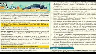 NTPC Recruitment 2022 | Salary 90'000/month | Contract | Latest Jobs | Jobs 2022