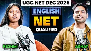 UGC NET English Success Story 2025 | UGC NET English Topper Podcast | UGC NET English Topper 2026 🎙️
