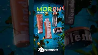 Morphing Beauty: A 3D Cosmetic Journey | Blender 3D | morph animation