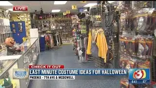Last minute costumes for your Halloween celebration (part 1)