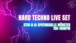 150&ndash;160 BPM HARD TECHNO LIVE DJ SET | STIVI-B | Bassmania Bonzai Edition | Sputnikhalle M&uuml;nster