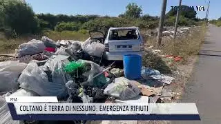 2025-07-11 PISA - COLTANO &Egrave; TERRA DI NESSUNO, EMERGENZA RIFIUTI