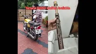 Yamaha Rd350 High quality muffler Available suitable for Rx100/135/RXZ/.  For good sound #yamaharxz