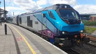 Trans Pennine Express 68026 Enterprise Departing York With Mk5 Coaches Set For Scarborough 2/7/22
