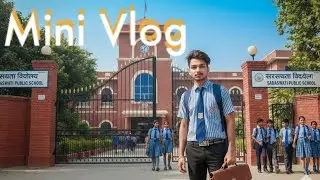 #vlo Aaj Phir School Ke Samne 😌 | Short Mini Vlog#minivlog #dailyvideo 