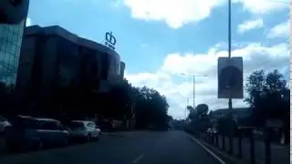 Upperhill - Mbagathi missing Link Road in Nairobi Kenya (The Road is still  undercontruction)